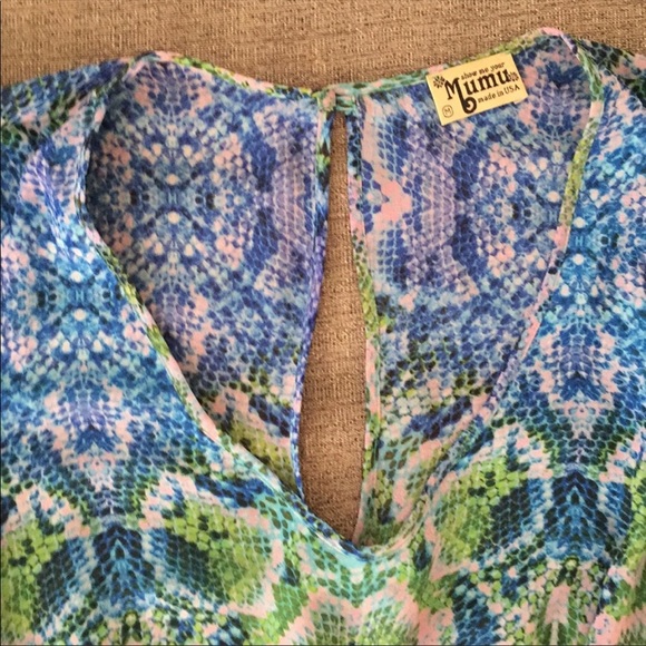 Show Me Your MuMu Long Sleeve Dress Size Medium - Picture 3 of 10